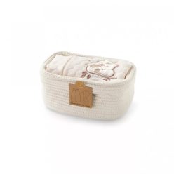  Kenguru Kosár Microfiber bélelt hálózsák és pamut rugi - Bagoly (62)