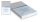 Scamp Pamut Jersey gumis lepedő (60x120-70x140 cm) - Szürke