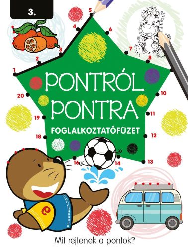 Napraforgó Pontról pontra 3. - foglalkoztatófüzet (zöld)