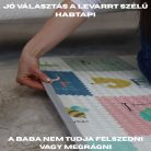 Foxter habtapi játszószőnyeg (180x200) - Happy Family