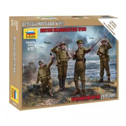 Zvezda British Headquarter WWII  makett figura 1:72 (6174)