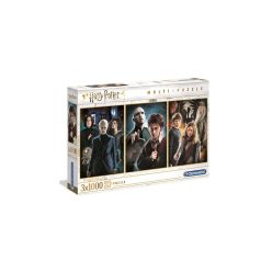 Harry Potter - 3 x 1000 db-os puzzle (61884) - Clementoni