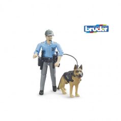 Bruder bworld Rendőr kutyával (62150)