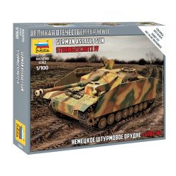 Zvezda German StuG IV  1:100 makett harcjármű (6284)