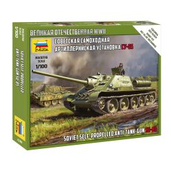 Zvezda Su-85 1:100 makett harcjármű (6289)