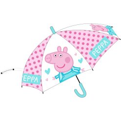 Peppa malac gyerek félautomata átlátszó esernyő 74 cm