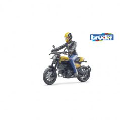   Bruder bworld Scrambler Ducati motorkerékpárral sofőrrel (63053)