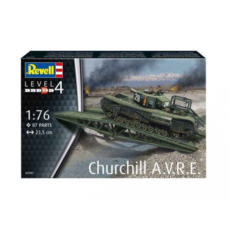 Revell Model Set Churchill A.V.R.E.1:76 makett harcjarmű (63297)