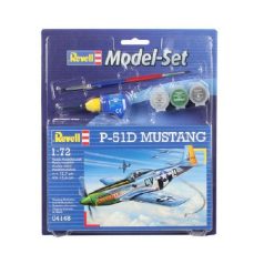   Revell P-51D Mustang  1:72 makett készlet festékkel és kiegészítőkkel (64148)