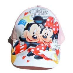   Disney Minnie gyerek baseball sapka, 54 cm, rózsaszín,  Együtt Párizsban