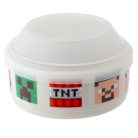 Kerek Bento Doboz Szett, Emeletes - Minecraft Skinek