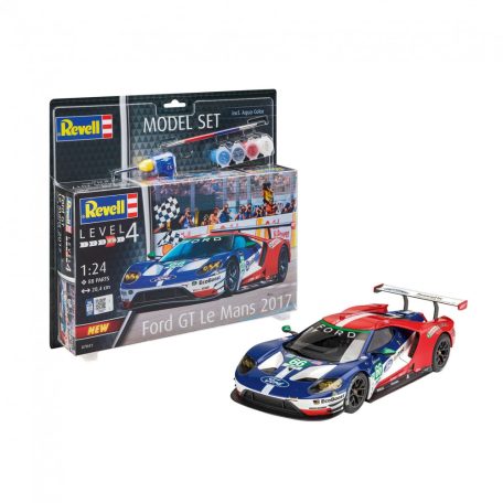 Revell Ford GT - Le Mans,  1:24 makett készlet festékkel és kiegészítőkkel (67041)
