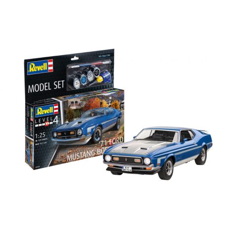 Revell Model Set 71 Mustang Boss 351 1:25 (67699)