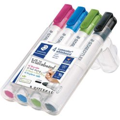   Táblamarker Staedtler Lumocolor kerek 4 db-os klt. (pink, világoskék, világoszöld, fekete)