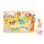 Tooky Toys Fa Puzzle fogantyús 10db-os - Safari állatok
