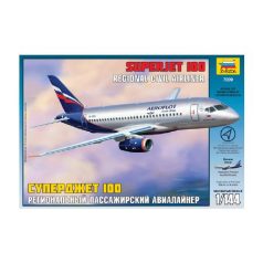 Zvezda Sukhoi Superjet 100  1:72 makett repülő (7009)