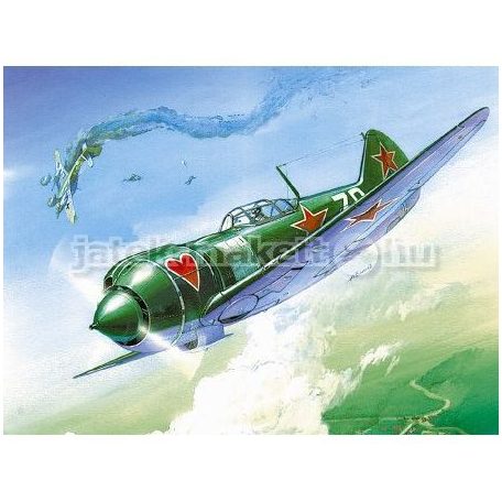 Zvezda Lavotchkin LA-5 FN Soviet Fighter makett  1:72 makett repülő (7203)
