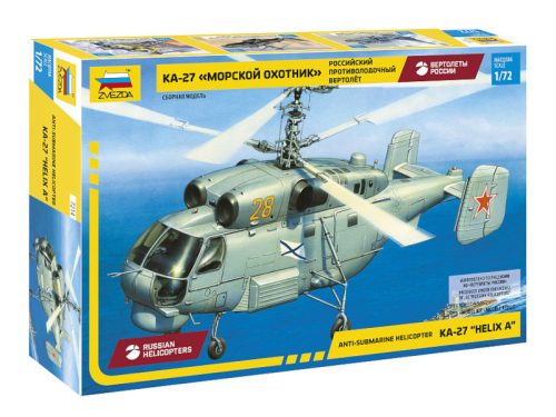 Zvezda Kamov Ka-27 Submarine Hunter Helix A 1:72 (7214)