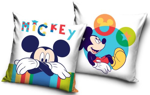 Disney Mickey párnahuzat 40x40 cm bársony hatású