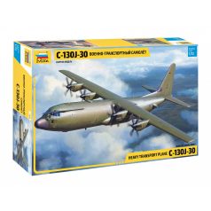 Zvezda C-130 J-30  1:72 makett repülő (7324)