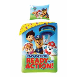   Paw Patrol, Mancs Őrjárat ágyneműhuzat 140×200cm, 70×90 cm Paw Patrol Ready for Action!