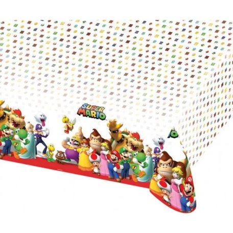 Super Mario Műanyag Asztalterítő 120*180 cm