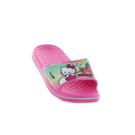 Hello Kitty gyerek papucs, pink (Méret: 24-31)