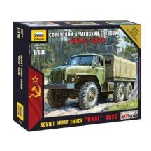 Zvezda - Soviet Army Truck u0027Uralu0027 4320 1:100 (7417)