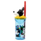 Disney Mickey Fun-Tastic 3D Figurine szívószálas pohár 360 ml