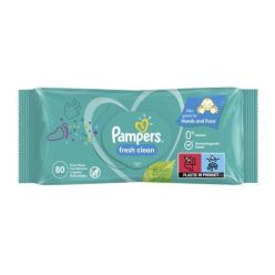 Pampers törlőkendő Fresh clean 80 lapos