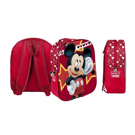 Disney Mickey 3D hátizsák 26,5 x 10 x 31 cm