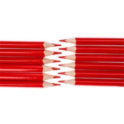 Színes ceruza, Nebulo, háromszög test, piros