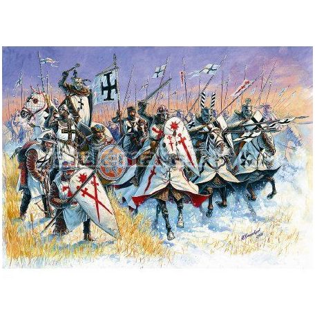 Zvezda Livonian Knights  makett figura 1:72 (8016)
