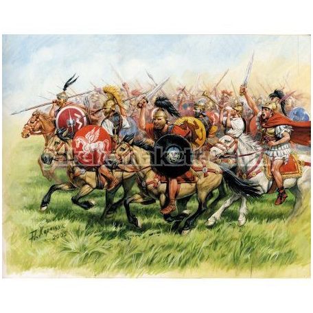 Zvezda Republican Rome Cavalry makett  makett figura 1:72 (8038)