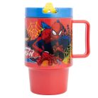 Pókember Moving Target szívószálas bögre 530 ml