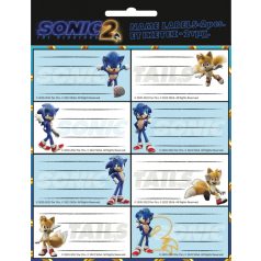 Sonic a sündisznó füzetcímke 16 db-os