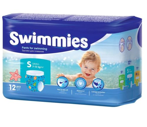 Swimmies úszópelenka Small (S) 7-13 kg (12 db/cs)