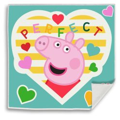   Peppa malac Perfect Mágikus Kéztörlő arctörlő, törölköző 30x30cm