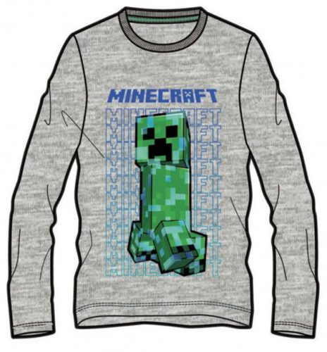 Minecraft gyerek hosszú ujjú póló, felső 12 év