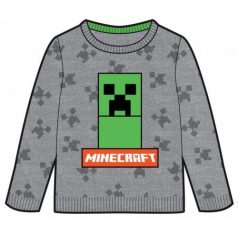 Minecraft gyerek kötött pulóver 6 év