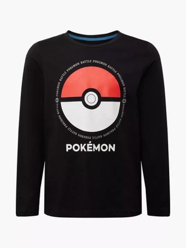 Pokémon Battle gyerek hosszú ujjú póló, felső 14 év
