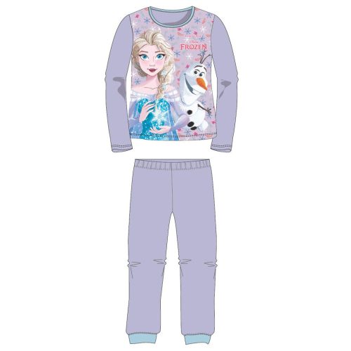 Disney Jégvarázs Elsa and Olaf Purple gyerek hosszú pizsama 8 év / 128 cm