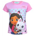 Gabi babaháza Pandy  Light Pink gyerek rövid póló, felső 6 év / 116 cm