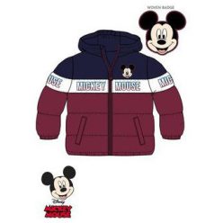 Disney Mickey Burgundy baba bélelt kabát 12 hó