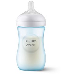 Avent Natural cumisüveg 260 ml  (1 h+) - kék