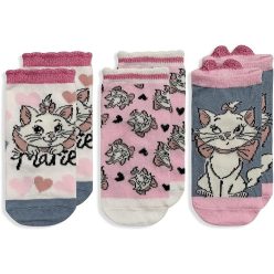 Disney Marie cica baba zokni 3 pár/csomag 0/6 hó