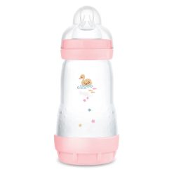   MAM Anti-Colic cumisüveg 260 ml Sealife (2024) - 2h+ - Rózsaszín - Kacsa