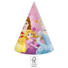   Disney Princess Live your Story, Hercegnők Parti kalap, csákó 6 db-os FSC