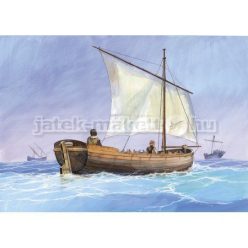 Zvezda Medieval Life Boat makett  1:72 makett hajó (9033)