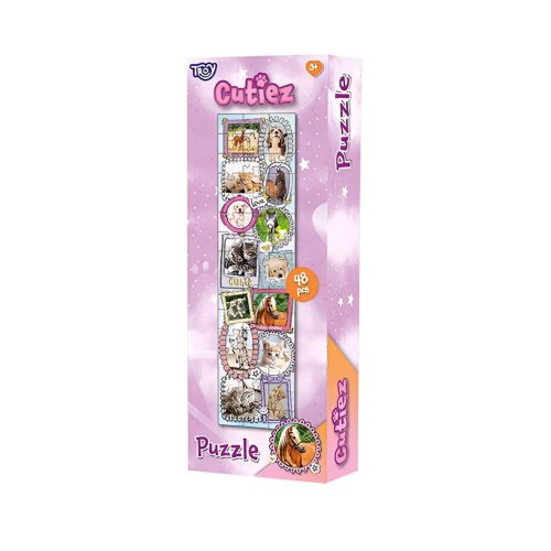 Állatos Cutiez puzzle 48 db-os